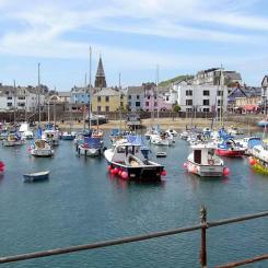 Ilfracombe Harbour boats
