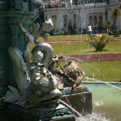 Princess Gardens Fountain Detail - Torquay