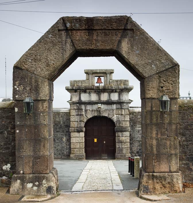 Dartmoor Prison Entrance