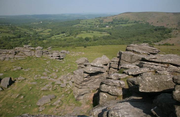 The View from Hound Tor
