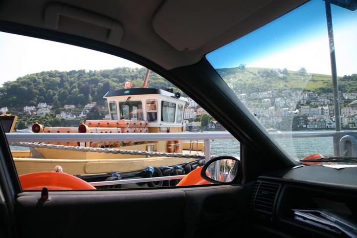 Onboard the Dart Ferry